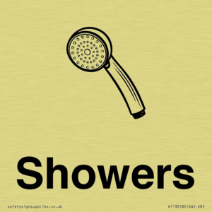Dementia Showers sign
